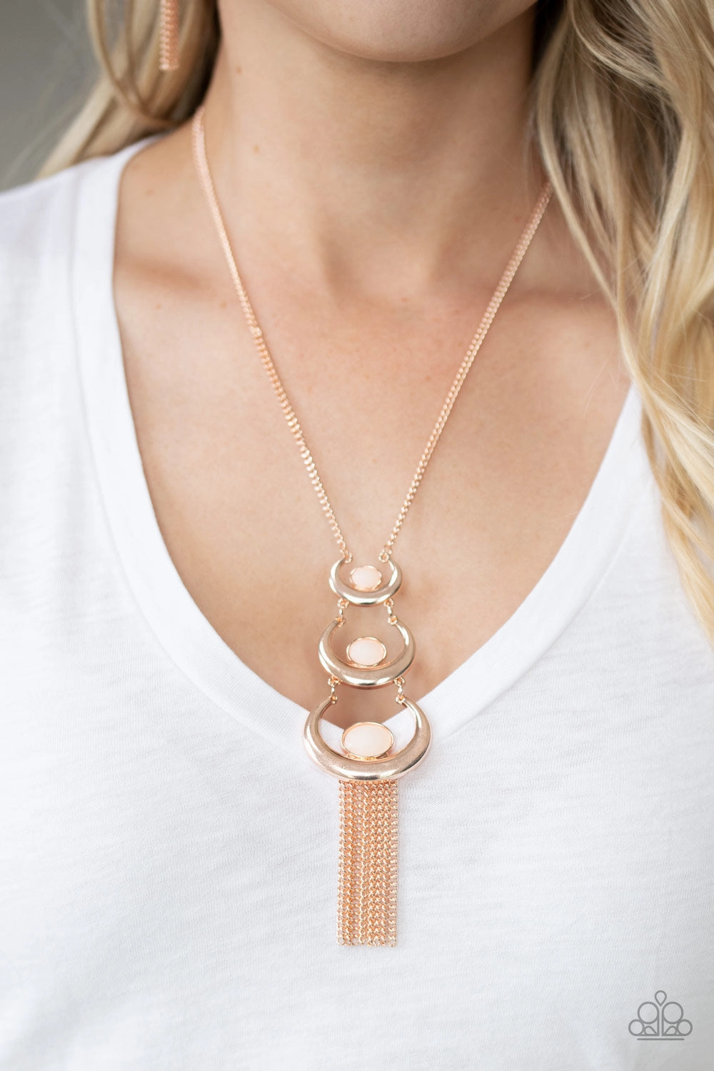 As MOON As I Can - Rose Gold Paparazzi Accessories