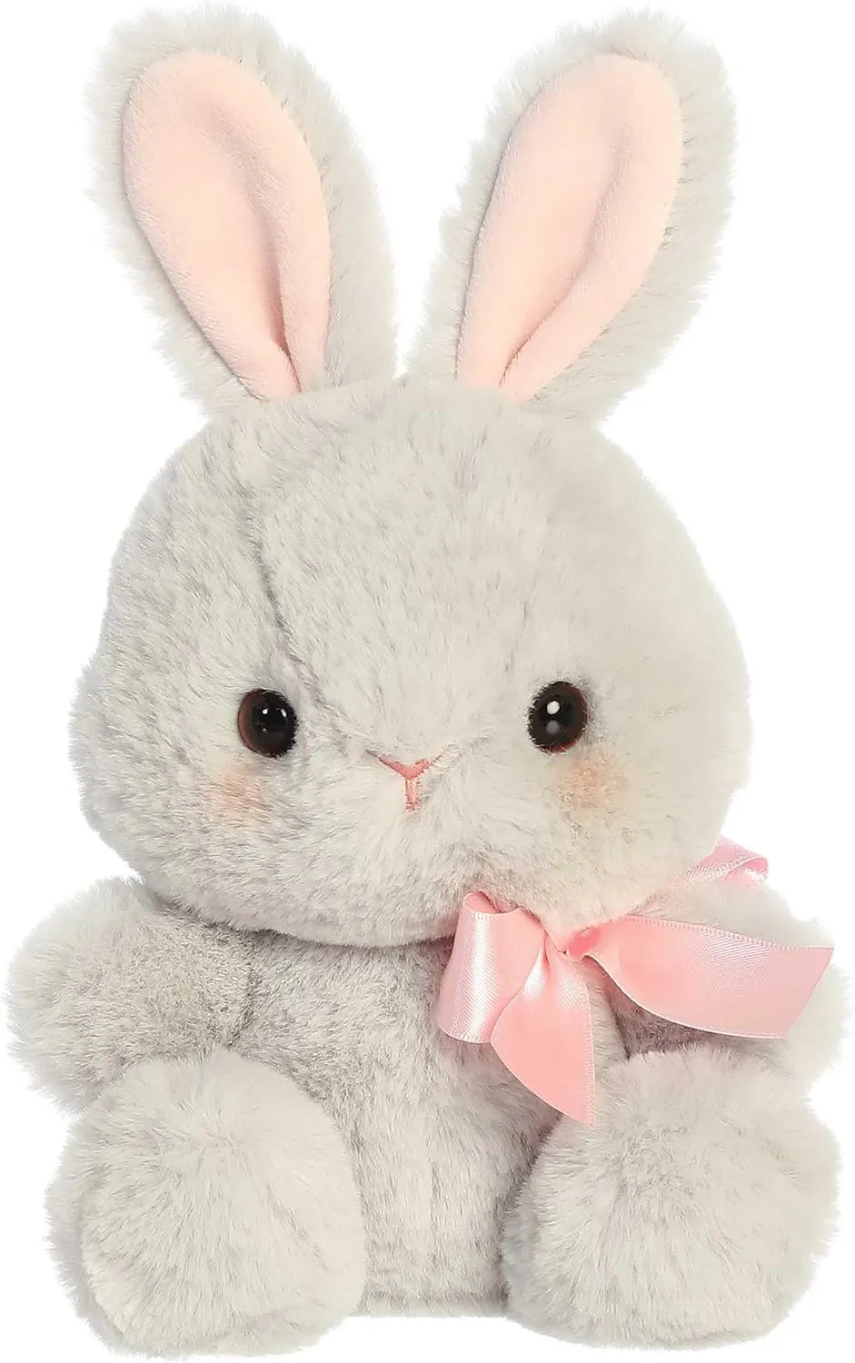 Aurora® Vibrant Spring Bonny Bouquet Bunnies™ Stuffed Animal - Decorative Companion - Endless Fun - Rose 8.5 Inches