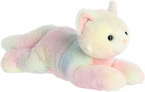 Aurora® Adorable Flopsie™ Calli Kitten™ Stuffed Animal - Playful Ease - Timeless Companions - Pink 12 Inches