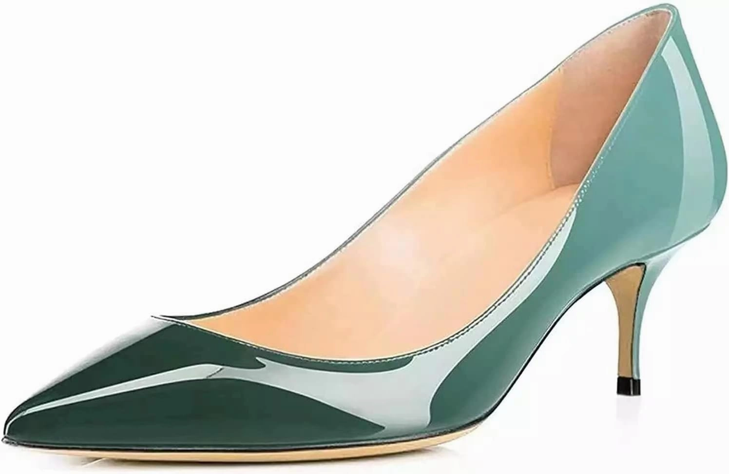 Axellion Women's 2.5IN High Heels Stiletto Pumps Pointed Toe Dress Wedding Shoes, Comfortable & Elegant for Work, Prom, and Evening Events