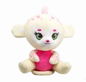Bauer Spielwaren Shoulderkins - Squish: Soft Plush Toy with Magnet to Place on the Shoulder, Beige (18041)