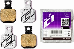Bike Disc Brake Pads for 4-Piston Magura Compatible MT5 MT7 Calipers - Ultimate Braking Power for Mountain Bikes/emtb/ebike 64 Series (Ceramic/Semi-Metallic)