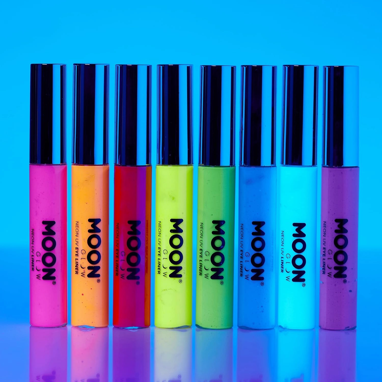 Blacklight Neon Eye Liner 0.34oz Orange – Glows brightly under Blacklights/UV Lighting!