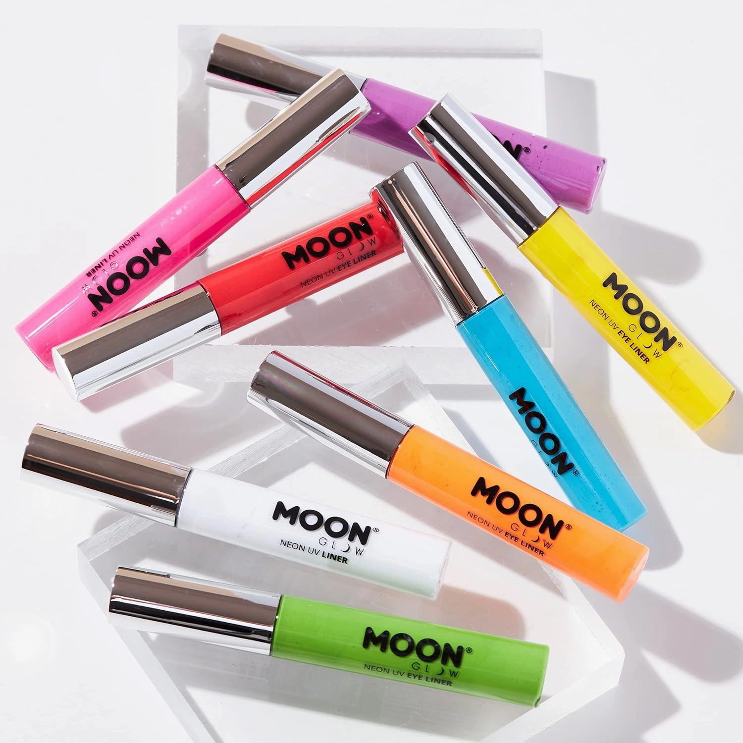 Blacklight Neon Eye Liner 0.34oz Orange – Glows brightly under Blacklights/UV Lighting!