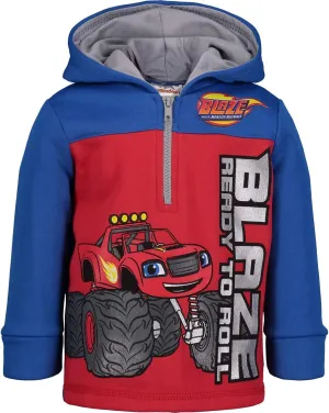 Blaze and the Monster Machines Fleece Half Zip Hoodie Toddler to Big Kid