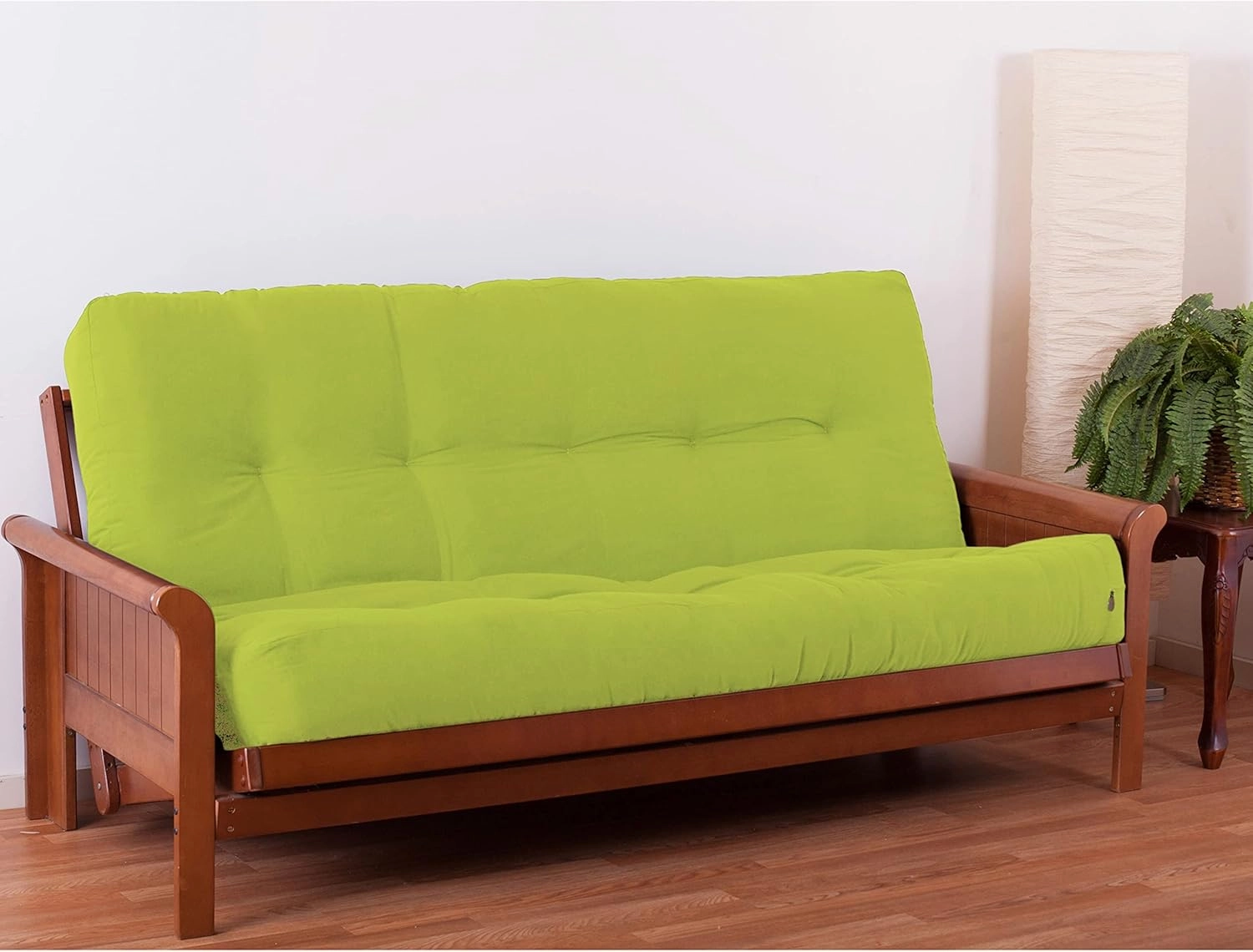 Blazing Needles Renewal 9" Twill Futon Mattress, Full, Mojito Lime