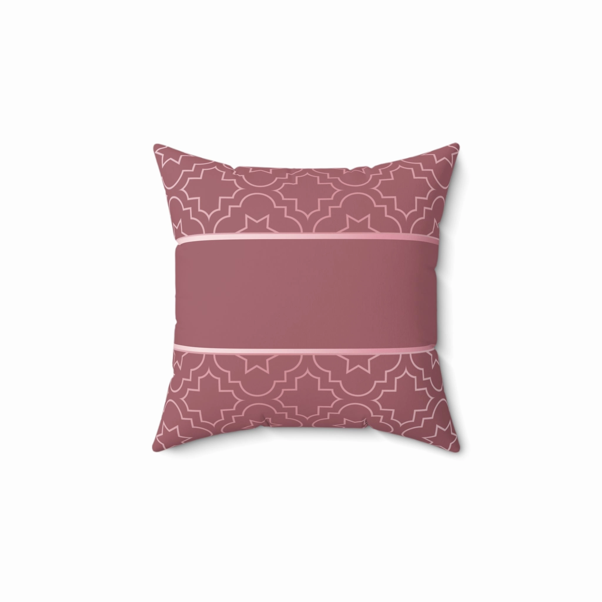 Blush of Rose Square Pillow