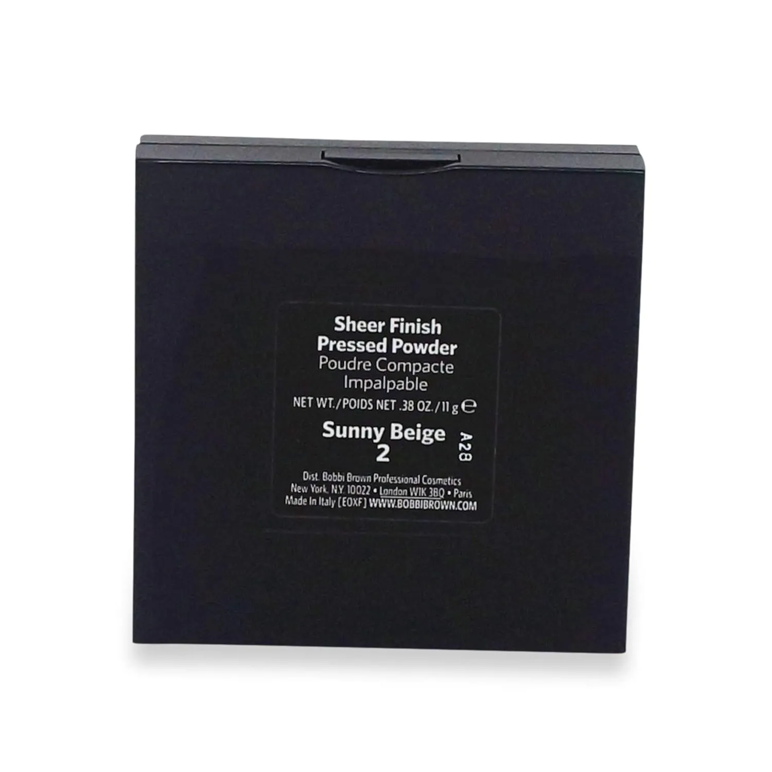 Bobbi Brown Sheer Finish Pressed Powder, No. 02 Sunny Beige, 0.38 Ounce