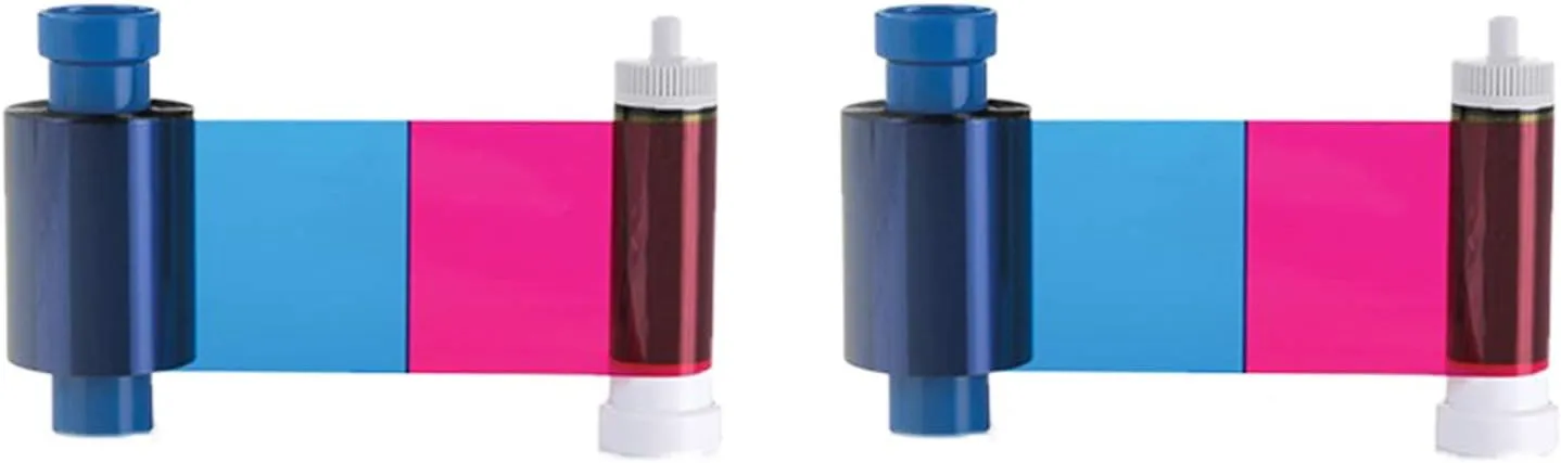 Bodno 2 x Magicard MA100YMCKO Color Ribbon - YMCKO - 100 Prints Software Demo
