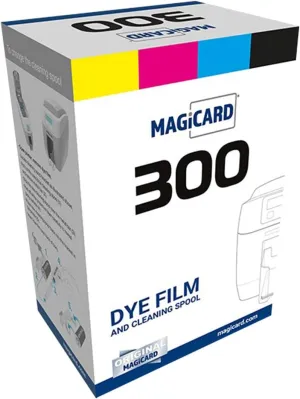 Bodno Magicard 300 Printer MC300YMCKO/2 Color Ribbon - YMCKO - 300 Prints Software Demo Card