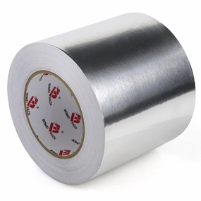 BOMEI PACK Aluminum Foil Tape,Heavy Duty Metal Duct Tape,High Temperature Silver Tape,Perfect for Sealing & Patching,HVAC,Air Ducts,Insulation and Metal Repair (5 Inch x 55 Yards)