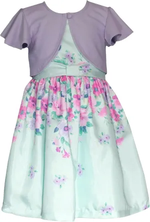 Bonnie Jean Girls 12M-16 Special Occasion Cardigan Dress