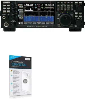 BoxWave Screen Protector Compatible with Elecraft K4 Transceiver - ClearTouch Crystal (2-Pack), HD Film Skin - Shields from Scratches