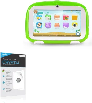 BoxWave Screen Protector Compatible with Excelvan Kids Tablet (7 in) - ClearTouch Crystal (2-Pack), HD Film Skin - Shields from Scratches
