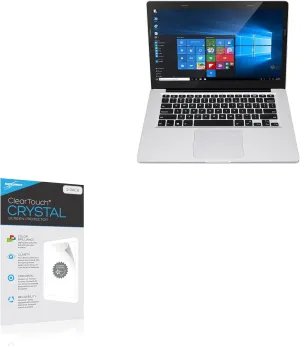 BoxWave Screen Protector Compatible with Excelvan X8 Pro (14.1 in) - ClearTouch Crystal (2-Pack), HD Film Skin - Shields from Scratches