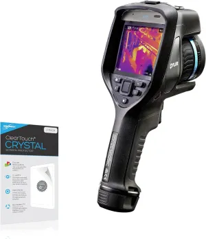 BoxWave Screen Protector Compatible with FLIR E75 - ClearTouch Crystal (2-Pack), HD Film Skin - Shields from Scratches