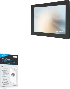 BoxWave Screen Protector Compatible with Microtouch OF-150P-B1 (15 in) - ClearTouch Crystal (2-Pack), HD Film Skin - Shields from Scratches