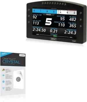 BoxWave Screen Protector Compatible with MoTeC C127 (7 in) - ClearTouch Crystal (2-Pack), HD Film Skin - Shields from Scratches