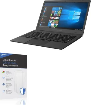 BoxWave Screen Protector Compatible With Packard Bell CloudBook 11.6 - ClearTouch Crystal ToughShield 9H (2-Pack), Clear 9H Tough Flexible Film Screen Protector
