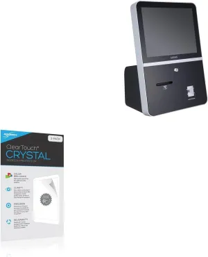 BoxWave Screen Protector Compatible With Sam4s SK-161 (15 in) - ClearTouch Crystal (2-Pack), HD Film Skin - Shields From Scratches