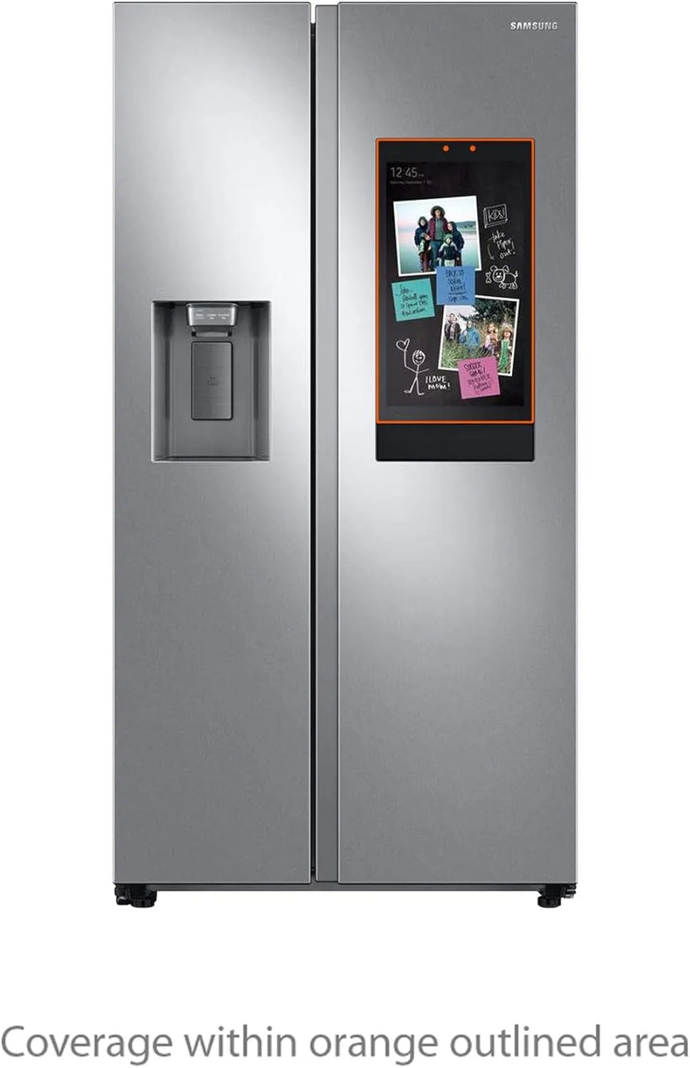 BoxWave Screen Protector Compatible with Samsung Family Hub Refrigerator with Generic (Non-AKG) Speaker - ClearTouch Crystal (2-Pack), HD Film Skin - Shields from Scratches