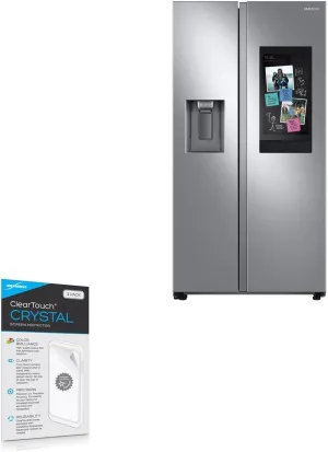 BoxWave Screen Protector Compatible with Samsung Family Hub Refrigerator with Generic (Non-AKG) Speaker - ClearTouch Crystal (2-Pack), HD Film Skin - Shields from Scratches