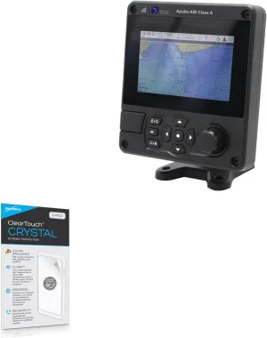 BoxWave Screen Protector Compatible with Si-Tex SAS-900 Class A AIS Transceiver and Display (5 in) - ClearTouch Crystal (2-Pack), HD Film Skin - Shields from Scratches