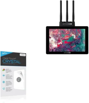 BoxWave Screen Protector Compatible with SmallHD Cine 7 500 RX - ClearTouch Crystal (2-Pack), HD Film Skin - Shields from Scratches