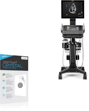 BoxWave Screen Protector Compatible with Sonosite LX - ClearTouch Crystal (2-Pack), HD Film Skin - Shields from Scratches