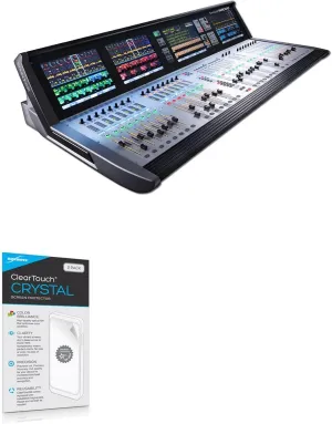 BoxWave Screen Protector Compatible with Soundcraft Vi3000 - ClearTouch Crystal (2-Pack), HD Film Skin - Shields from Scratches