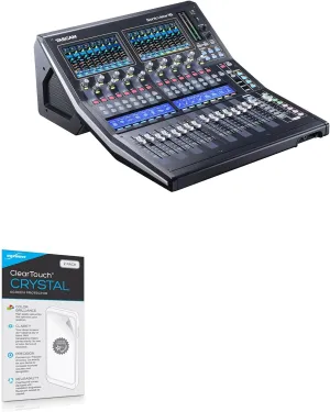 BoxWave Screen Protector Compatible with TASCAM Sonicview 16XP - ClearTouch Crystal (2-Pack), HD Film Skin - Shields from Scratches