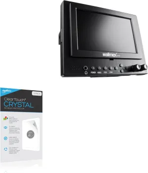 BoxWave Screen Protector Compatible with Walimex Pro Monitor Cineast I - ClearTouch Crystal (2-Pack), HD Film Skin - Shields from Scratches