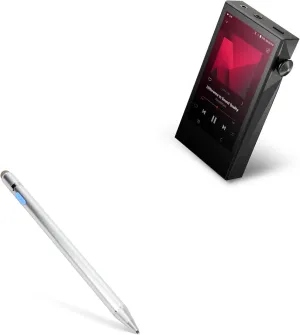 BoxWave Stylus Pen Compatible with Astell & Kern A&Ultima SP3000M - AccuPoint Active Stylus, Electronic Stylus with Ultra Fine Tip - Metallic Silver