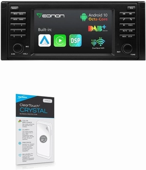 BoxWave Screen Protector Compatible with Eonon Q49PRO - ClearTouch Crystal (2-Pack), HD Film Skin - Shields from Scratches