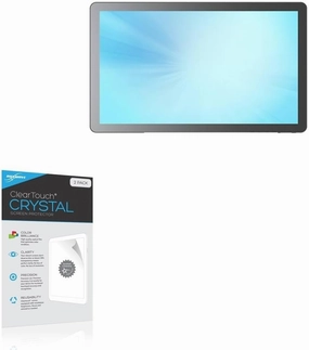 BoxWave Screen Protector Compatible with Microtouch M1-156IC-W5-A2 (15.6 in) - ClearTouch Crystal (2-Pack), HD Film Skin - Shields from Scratches