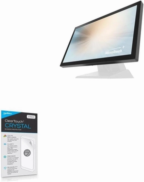 BoxWave Screen Protector Compatible with Microtouch SK-215P-A1 (21.5 in) - ClearTouch Crystal (2-Pack), HD Film Skin - Shields from Scratches