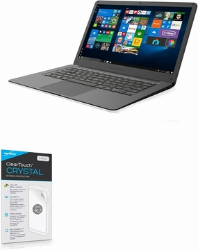 BoxWave Screen Protector Compatible with Packard Bell CloudBook 14.1 - ClearTouch Crystal (2-Pack), HD Film Skin - Shields from Scratches