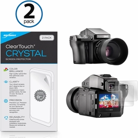 BoxWave Screen Protector Compatible with Phase One XF IQ3 - ClearTouch Crystal (2-Pack), HD Film Skin - Shields from Scratches for Phase One XF IQ3, Phase One XF IQ3, IQ2, IQ1