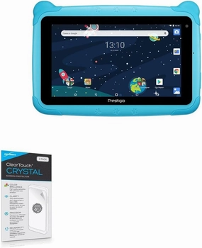BoxWave Screen Protector Compatible with Prestigio SmartKids Pro - ClearTouch Crystal (2-Pack), HD Film Skin - Shields from Scratches
