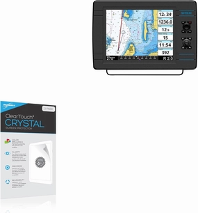 BoxWave Screen Protector Compatible with Si-Tex NavPro 1200F - ClearTouch Crystal (2-Pack), HD Film Skin - Shields from Scratches