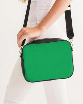 Bright Green Crossbody Bag | Bright Pure Green | C100M0Y100K0