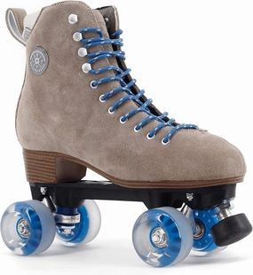 BTFL Artistic Pro Roller Skates Women, Kids & Men -Suede Boot Adjustable Stopper- Indoor, Outside, Rink, & Rhythmic Roller Skating. Black, Blue, Gray, Green, Pink, White