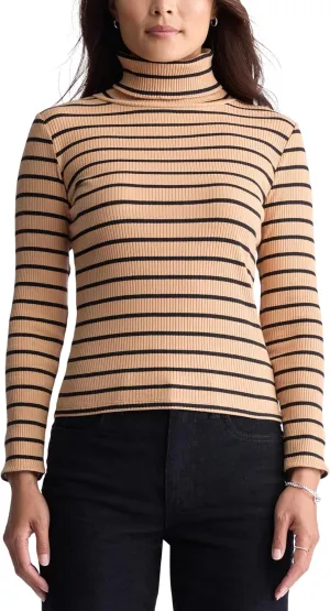 Buffalo David Bitton Women's Mavra Ls Ribbed Turtleneck