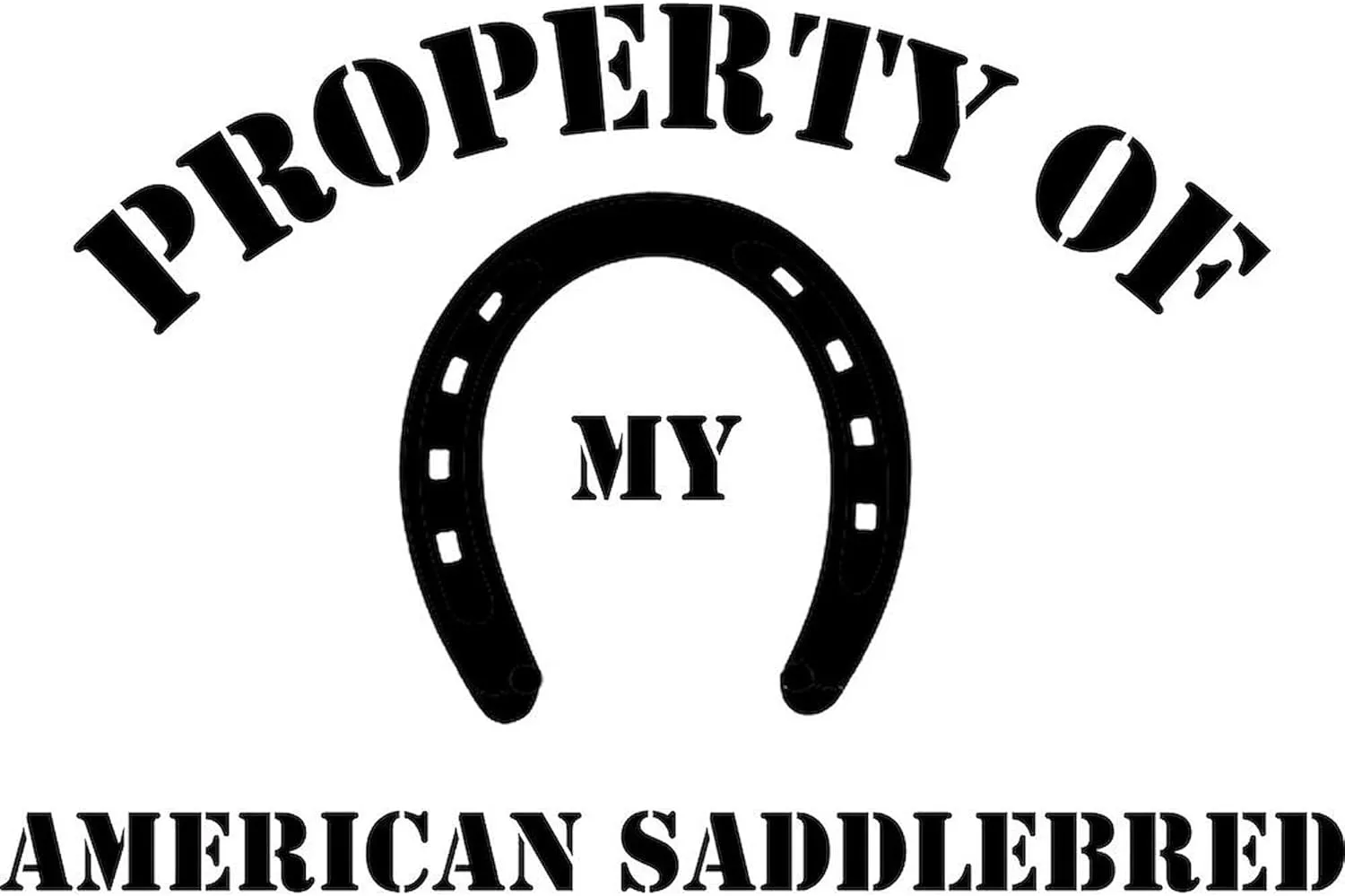 CafePress My American Saddlebred Mug 11 oz (325 ml) Ceramic Coffee Mug