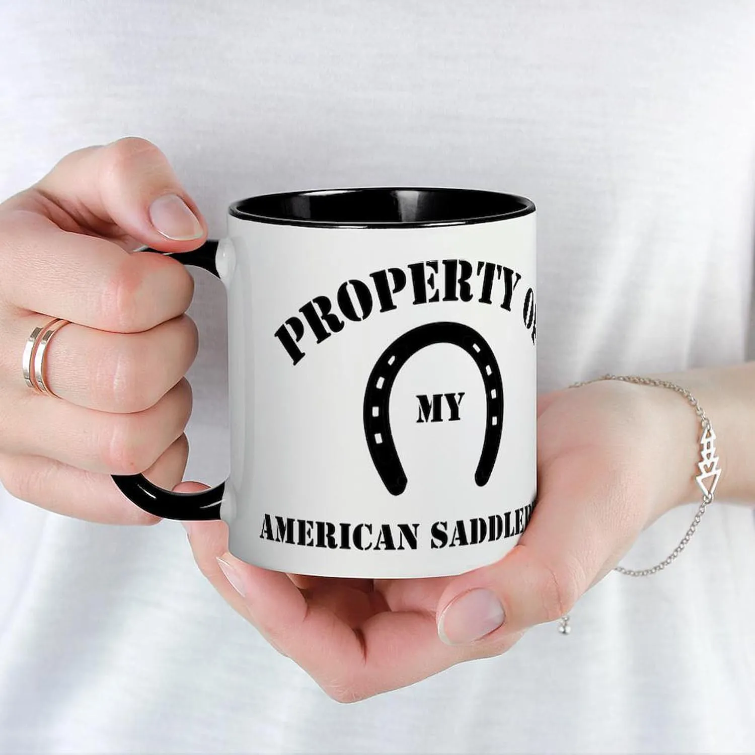 CafePress My American Saddlebred Mug 11 oz (325 ml) Ceramic Coffee Mug
