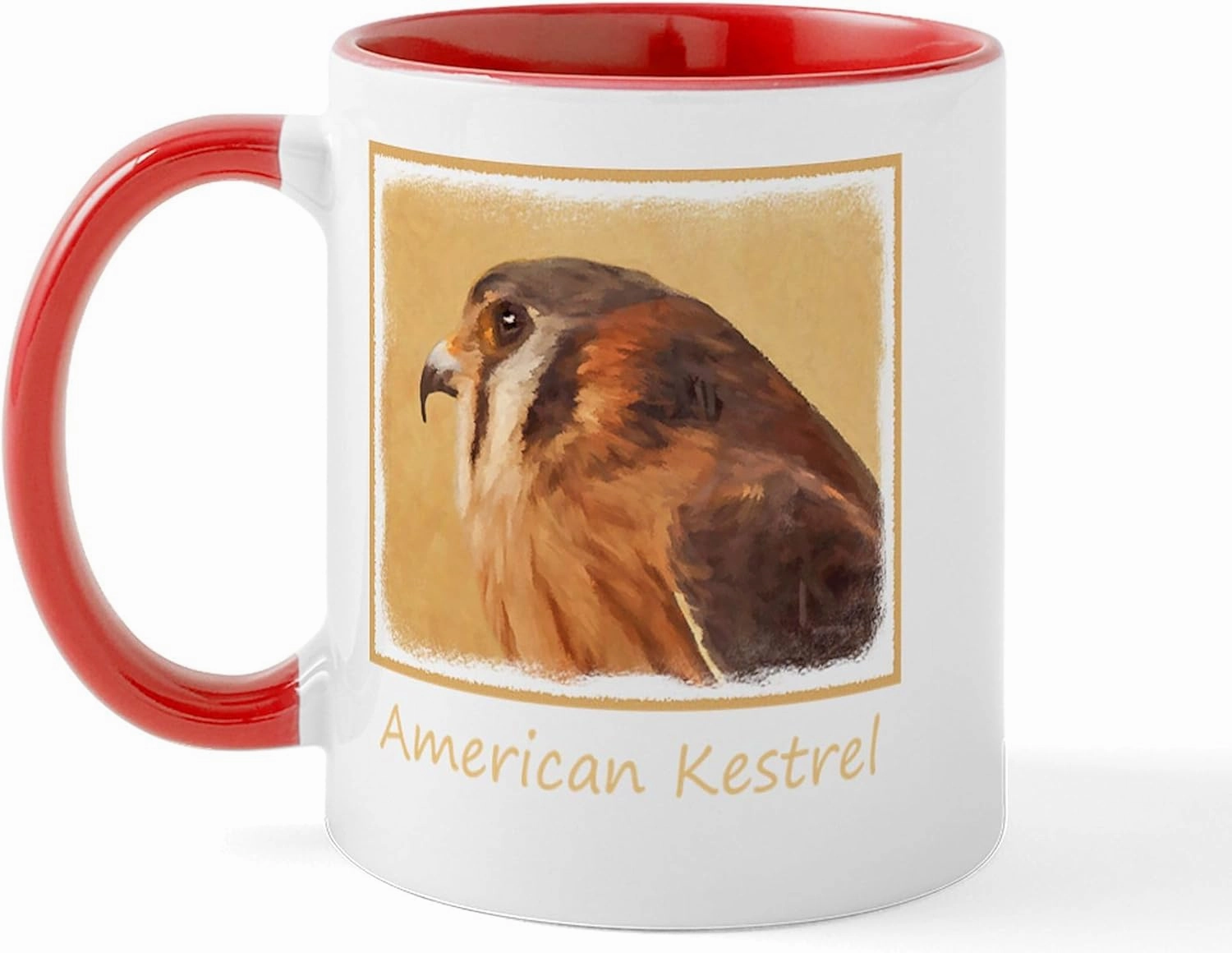 CafePress American Kestrel 11 oz (325 ml) Ceramic Coffee Mug