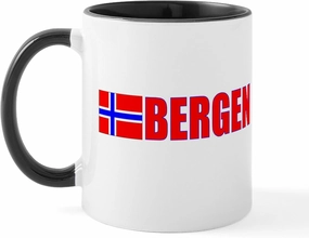 CafePress Bergen, Norway Mug 11 oz (325 ml) Ceramic Coffee Mug