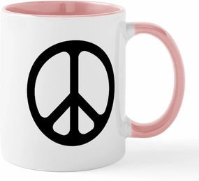 CafePress Black CND Logo Mug 11 oz (325 ml) Ceramic Coffee Mug