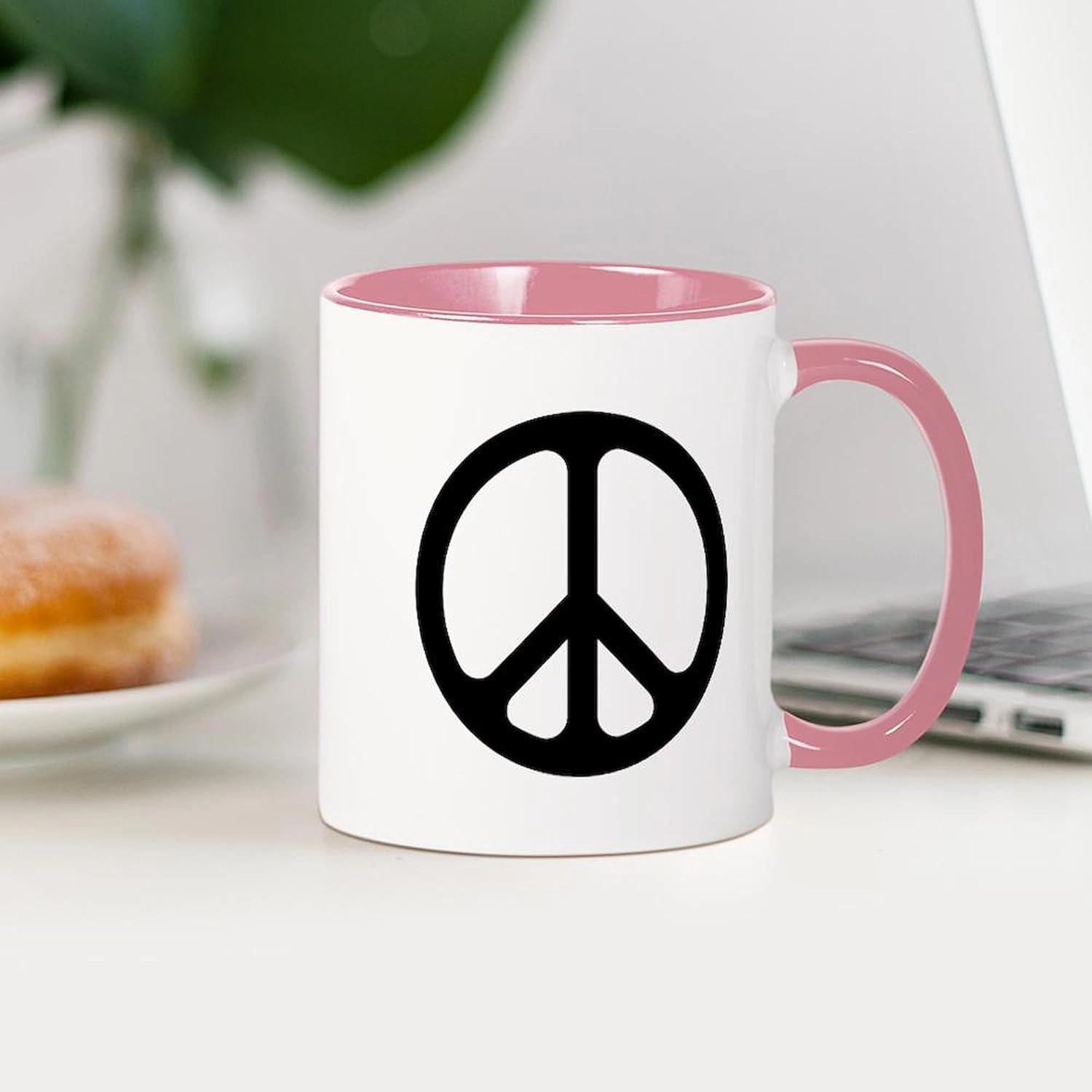 CafePress Black CND Logo Mug 11 oz (325 ml) Ceramic Coffee Mug
