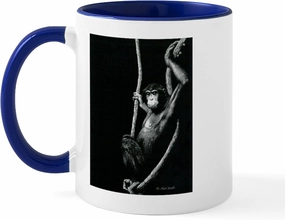 CafePress Bonobo Mug 11 oz (325 ml) Ceramic Coffee Mug